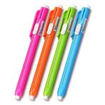 Retractable Mechanical Eraser Pen Set - 4 Colors