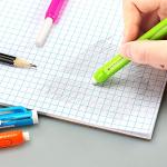 Retractable Mechanical Eraser Pen Set - 4 Colors