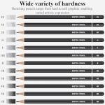 Aenir Sketch Pencils Set of 12 for Artists