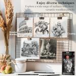 Aenir Sketch Pencils Set of 12 for Artists