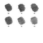 Staedtler Lumograph Graphite Sketching Pencils Set of 6