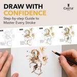 Castle Art Supplies 72 Colored Pencils Set