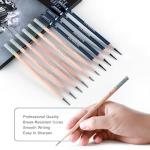 KALOUR 25-Piece Sketch Pencil Set for Artists