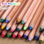 KALOUR 50-Color Pro Pastel Chalk Pencils Set