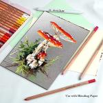 KALOUR 50-Color Pro Pastel Chalk Pencils Set