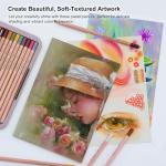KALOUR 24-Color Pastel Chalk Pencil Set
