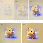 KALOUR 24-Color Pastel Chalk Pencil Set