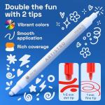 ARTISTRO 24 Dual-Tip Acrylic Paint Markers