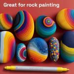 ARTISTRO 24 Dual-Tip Acrylic Paint Markers