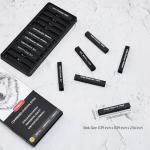 PANDAFLY 12-Piece Compressed Charcoal Stick Set