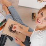 PANDAFLY 12-Piece Compressed Charcoal Stick Set