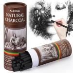 50 Pcs Willow Charcoal Sticks for Artists