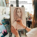 KALOUR 15 Piece Charcoal Drawing Set