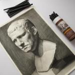 25 PCS Willow Charcoal Sticks for Artists