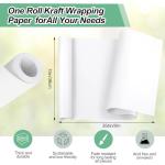 Phinus 15''×354'' White Craft Paper Roll