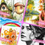 64 Sheets Watercolor Paper for Artists and Kids