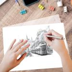 Crehatos 8.5" x 11" Tracing Paper Pad - 100 Sheets