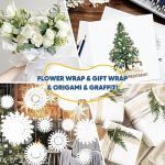 White Kraft Paper Roll 15" x 450