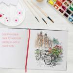 8.5" x 8.5" Watercolor Art Book, 2 Pack