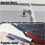 100% Cotton Watercolor Paper Block - 20 Sheets