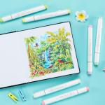 Ohuhu Double-Sided Bleedproof Marker Sketchbook