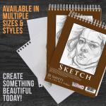 11" x 14" Heavy-Weight Spiral Sketch Pad Pack