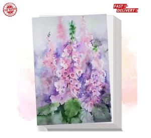 64 Sheets Thick Off-White Watercolor Paper 140LB