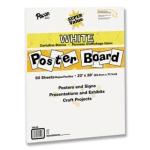 Pacon White Poster Board 22x28 – 50 Sheets
