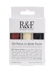 Professional Oil Pigment Stick Set of 3