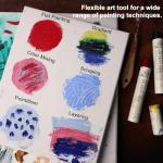 PHOENIX Oil Paint Stick Set - 6 Basic Colors