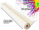 Artist Canvas Roll 60"-84" Unprimed Cotton/Linen