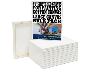 Stretched Cotton Canvas - Multiple Sizes Available