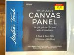 Acrylic Primed Canvas Panels – 9x12, 5 Pack