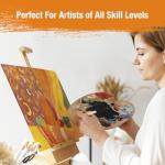 40 Pack Canvas Boards 8x10 for Artists