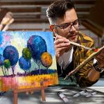 18x24 Inch Stretched Canvas 5-Pack for Painting