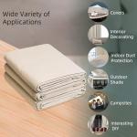 Premium 10oz Natural Cotton Duck Canvas Fabric