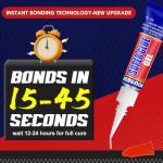 Super Glue Gel: 12 x 3g All-Purpose Adhesive