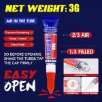 Super Glue Gel: 12 x 3g All-Purpose Adhesive