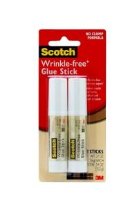 Scotch Wrinkle-Free Glue Sticks, 2 Count