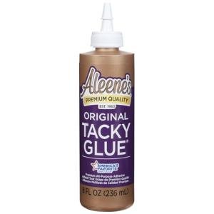 Aleene's 8-Ounce Clear All-Purpose Tacky Glue