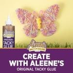 Aleene's 8-Ounce Clear All-Purpose Tacky Glue