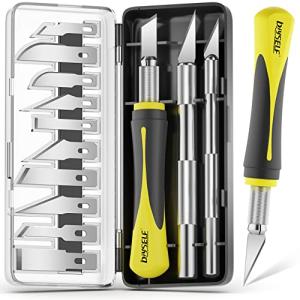 DIYSELF 16-Piece Precision Craft Knife Set