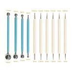 10-Piece Dotting Tools for Painting and Embossing