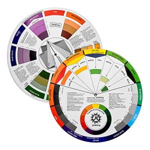 JimKing Color Mixing Wheel for Art and Makeup