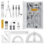 Nicpro 22 PCS Geometry Drafting Tools Set