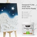 Nicpro Modeling Paste for Acrylic Painting 28.2 oz