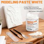 Endhokn Thick Modeling Paste - 30oz for Acrylics