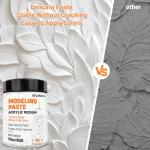 Endhokn Thick Modeling Paste - 30oz for Acrylics