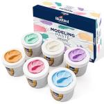 Bluebird Colored Modeling Paste - 6 Pastel Jars
