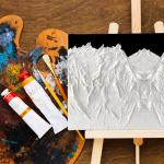 Falling in Art Acrylic Modeling Paste, 16.9 Oz